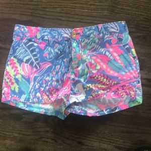 Lily Pulitzer girls print shorts size 12